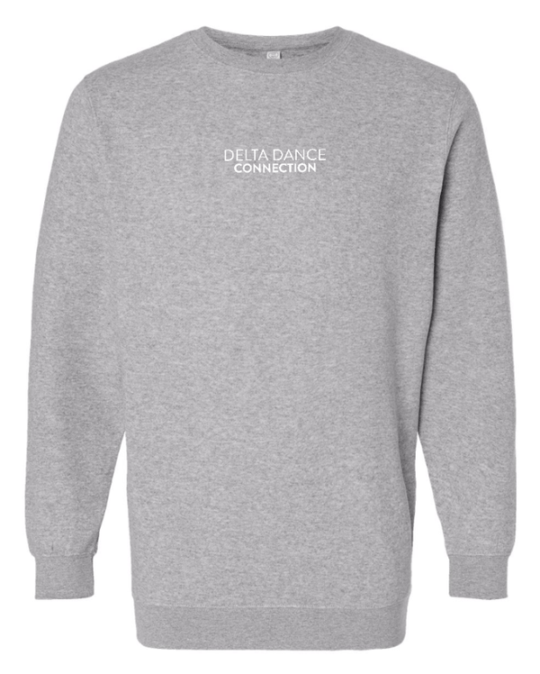 Custom Apparel - Screen Printing - Delta Dance Connection - Women's Embroidered Crewneck Sweatshirt - Delta Dance Connection - 17285