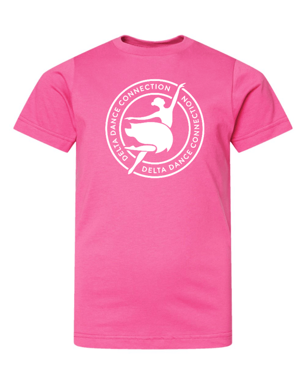 Custom Apparel - Screen Printing - Delta Dance Connection - Youth Circle Logo T-Shirt - Delta Dance Connection - 17285