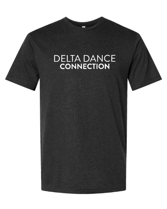 Custom Apparel - Screen Printing - Delta Dance Connection - Youth Logo T-Shirt (Saltwater / Vintage Smoke) - Delta Dance Connection - 16948