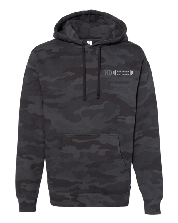 Custom Apparel - Screen Printing - Doghouse Gym + HD Strength & Fitness - Heavyweight Hoodie (HD Design) Multiple Colors Available - Doghouse Gym - 17274