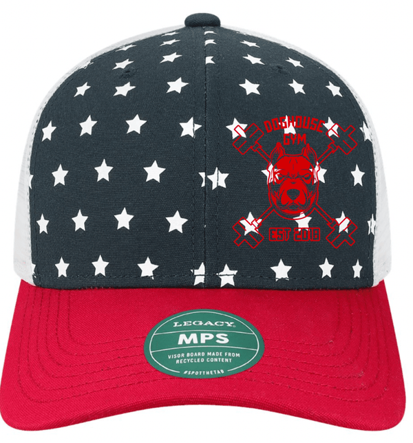 Custom Apparel - Screen Printing - Doghouse Gym + HD Strength & Fitness - Snapback Trucker Cap - Doghouse Gym - 17274