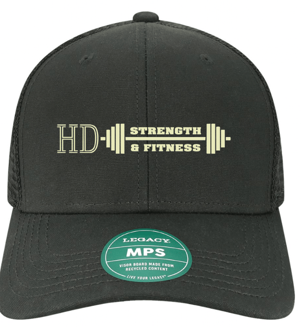 Custom Apparel - Screen Printing - Doghouse Gym + HD Strength & Fitness - Snapback Trucker Cap - Doghouse Gym - 17274