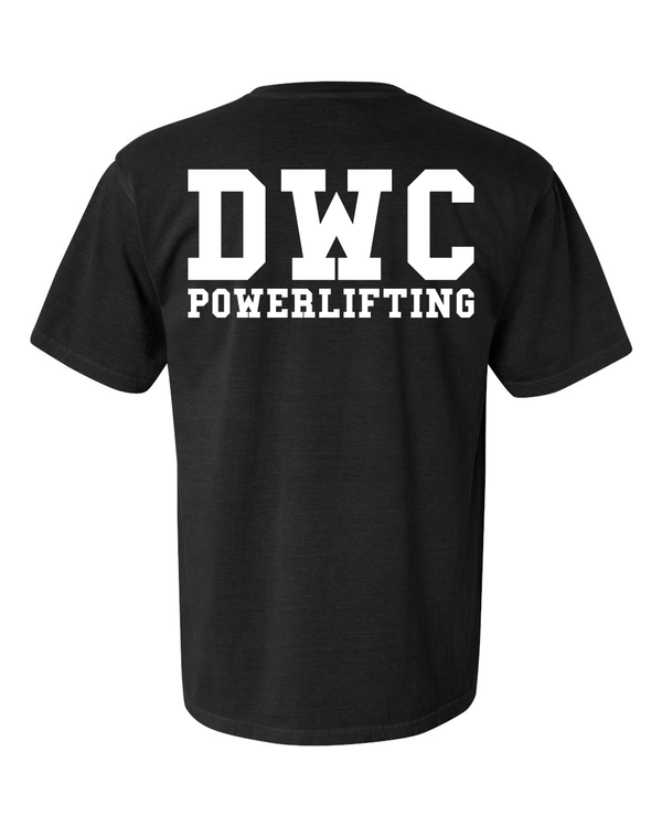 Custom Apparel - Screen Printing - DWC Powerlifting Comfort Colors T-shirt - DWC - 16839