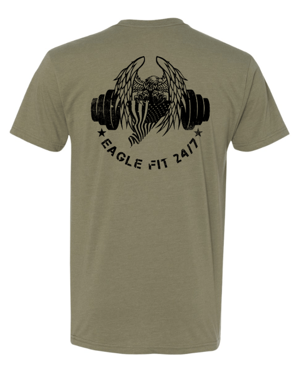 Custom Apparel - Screen Printing - Eagle Fit 24/7 Spring 2025 - Unisex Tee (Multiple Color Options) - Eagle Fit 2025 - 17553