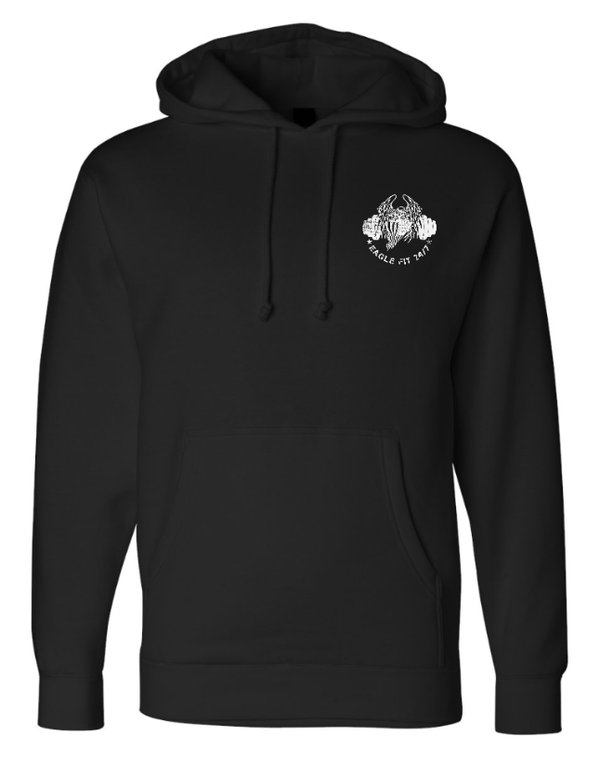 Custom Printed Apparel | Eagle Fit 24/7 - Unisex Heavyweight Hoodie *Grey / Army / Black* - Eagle Fit Summer 25 - 18046