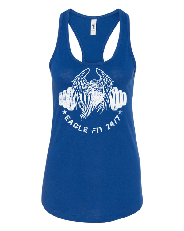 Custom Printed Apparel | Eagle Fit 24/7 - Women's Ideal Racerback Tank *Multiple Color Options Available* - Eagle Fit Summer 25 - 18046