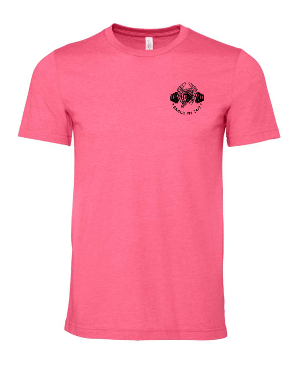 Custom Apparel - Screen Printing - Eagle Fit - Pink CVC Jersey Tee - Eagle Fit - 17321