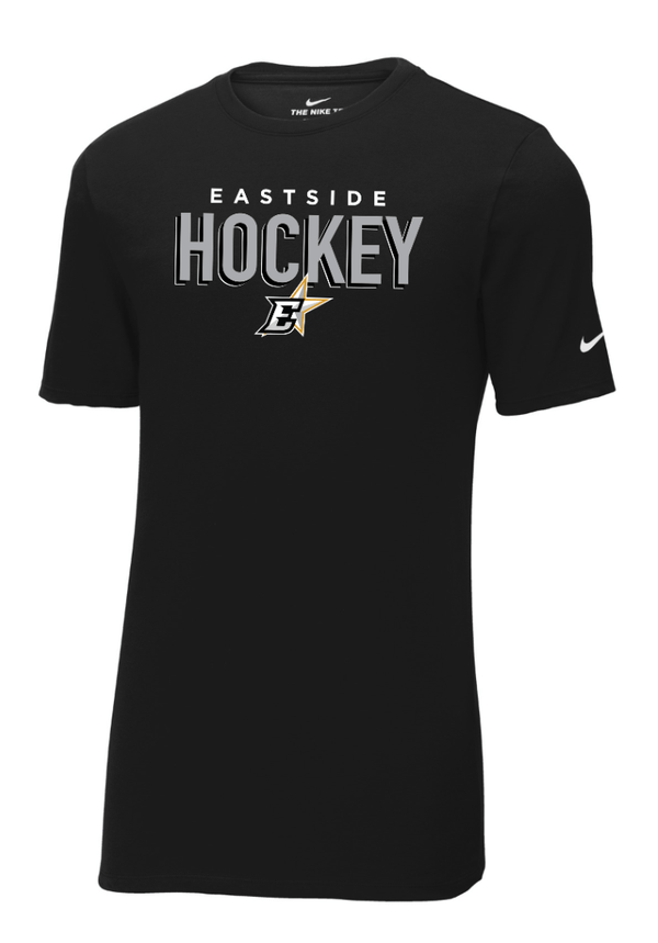 Custom Printed Apparel | Eastside Stars 2025 - Adult Unisex Black Nike T-Shirt - Eastside Stars F25 - 18643