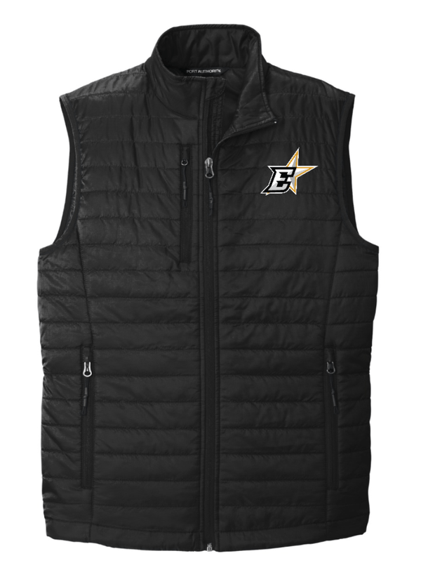 Custom Printed Apparel | Eastside Stars 2025 - Adult Unisex Black Puffy Vest - Eastside Stars F25 - 18643