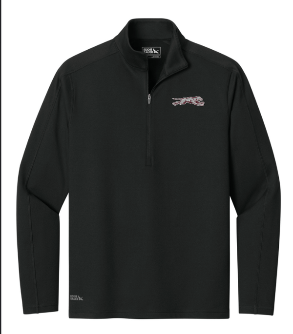 Custom Printed Apparel | Eaton Rapids Fall 2025 - Eddie Bauer Black Quarter Zip - Eaton Rapids Staff Fall 2025 - 18471