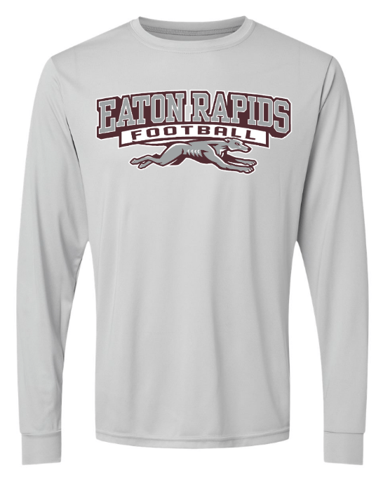 Custom Apparel - Screen Printing - Eaton Rapids HS Fundraiser - Performance Long Sleeve T-Shirt - Eaton Rapids Fundraiser - 15137