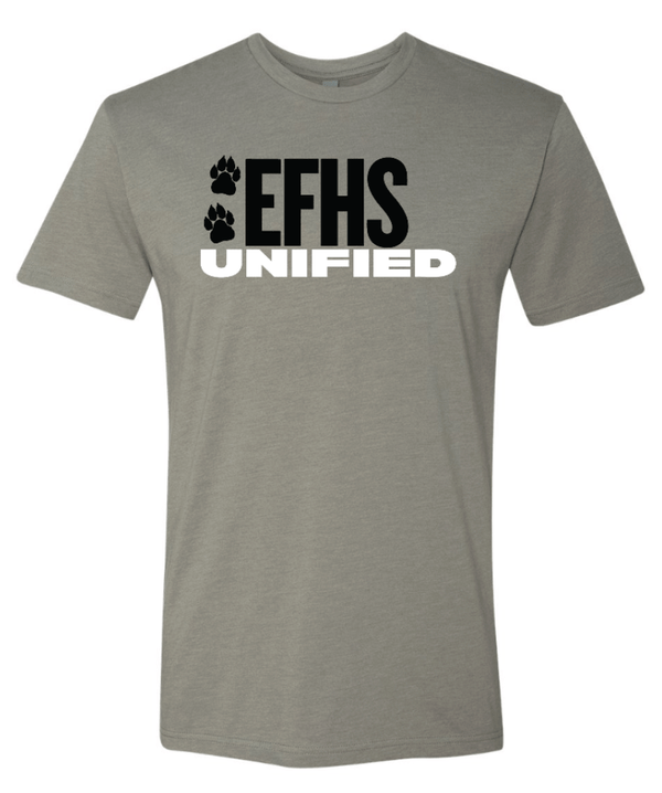 Custom Printed Apparel | EFHS Unified Sports Fall 2025 - Adult T-Shirt (Multiple Color Options) - EFHS Unified Sports F 25 - 18350
