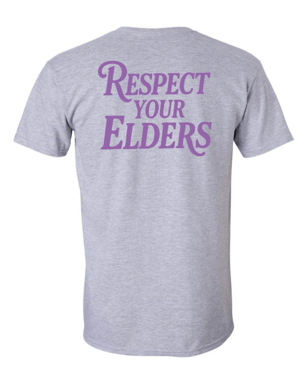 Custom Apparel - Screen Printing - Elder Abuse Awareness - Unisex Adult T-Shirt (Multiple Color Options) - MDHHS Elder Abuse Awareness - 17703