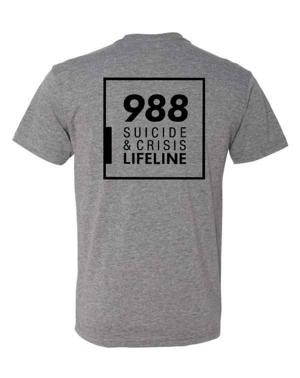 Custom Apparel - Screen Printing - Eli's Project - Mental Health Awareness Lacrosse Game - Adult Unisex Short Sleeve T-Shirt - Eli's Project - Mental Health Awareness Lacrosse Game - 15248