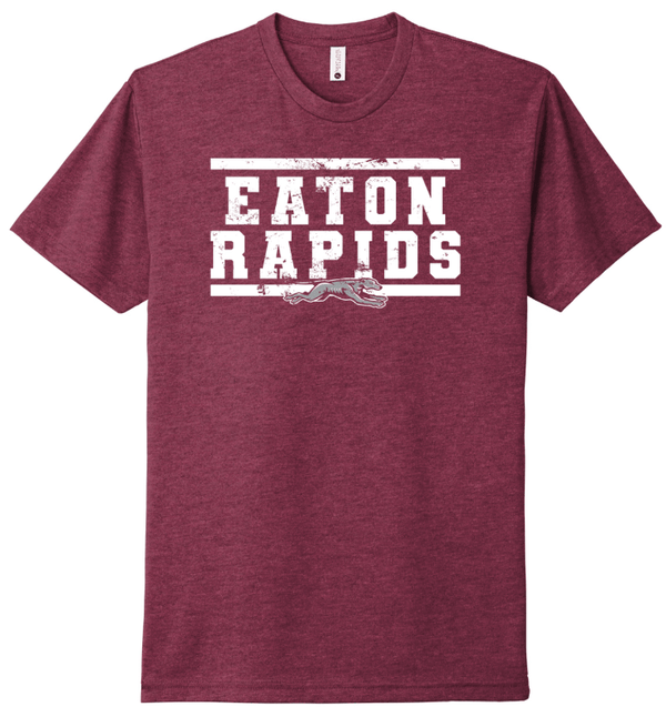 Custom Apparel - Screen Printing - ERPS Staff Apparel - Adult Unisex Maroon T-Shirt - T-shirt - ERPS Staff Apparel - 14623