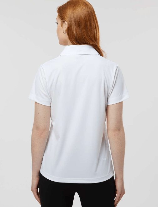 Custom Apparel - Screen Printing - ERPS Staff Apparel - Women's Performance Polo Black/ White - ERPS 2024 Staff Apparel - 16428