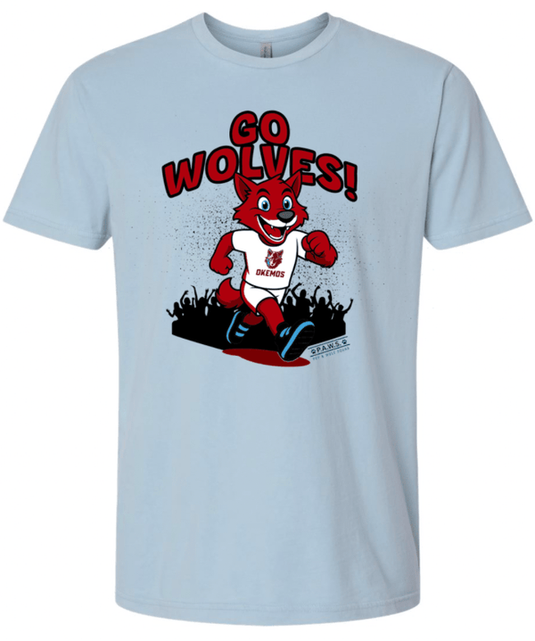 Custom Printed Apparel | FULFILLMENT | Okemos Wolves - Go Wolves! T-Shirt (Youth & Adult) - Okemos Public Schools