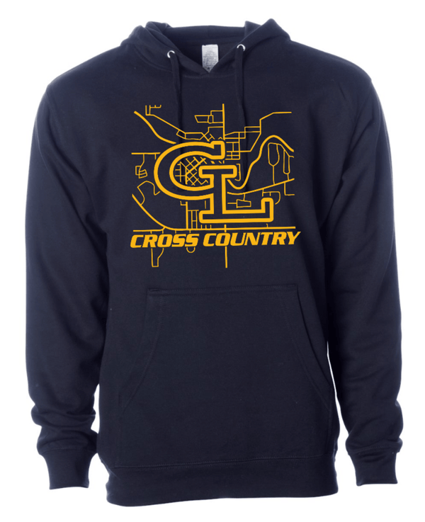 Custom Printed Apparel | GL Cross Country 2025 - Adult Unisex Hoodie - GL Cross Country 2025 - 18282