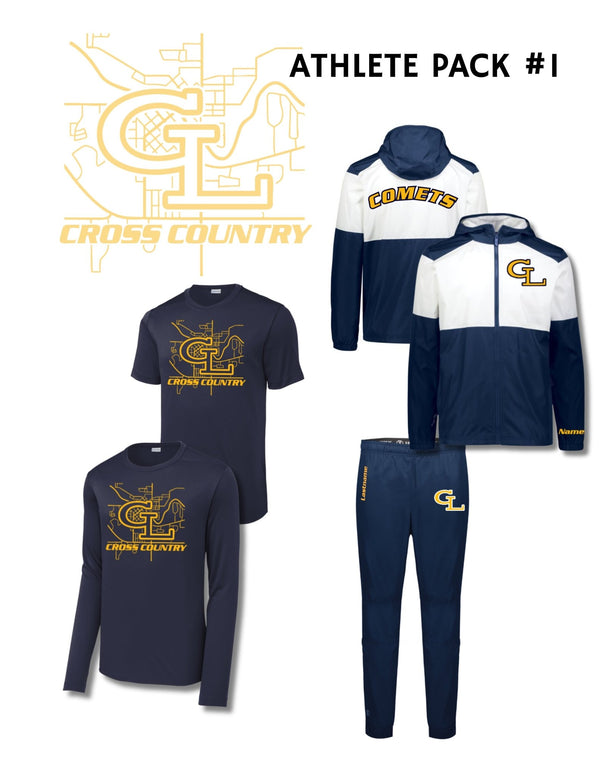 Custom Printed Apparel | GL Cross Country 2025 - Athlete Pack 1 *NAME REQUIRED ON PANTS & JACKET* - GL Cross Country 2025 - 18282