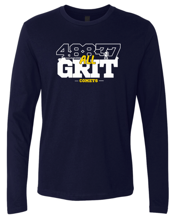 Custom Printed Apparel | GL Summer - 48837 Grit LS T-shirt - GL Summer Ball - 18133