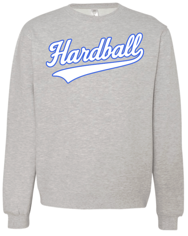 Custom Printed Apparel | Hardball Fall 2025 - Adult Crewneck Sweatshirt (MULTIPLE COLOR OPTIONS) - Hardball Fall 2025 - 18541