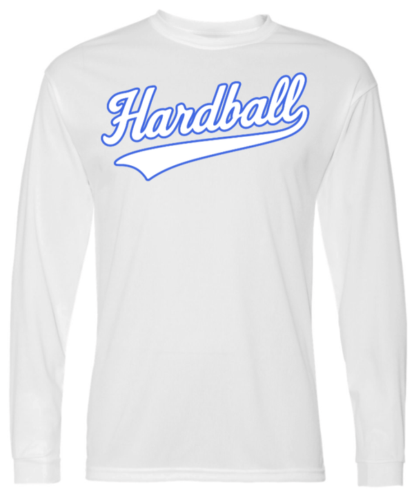 Custom Printed Apparel | Hardball Fall 2025 - Adult Performance Long Sleeve Tee (MULTIPLE COLOR OPTIONS) - Hardball Fall 2025 - 18541