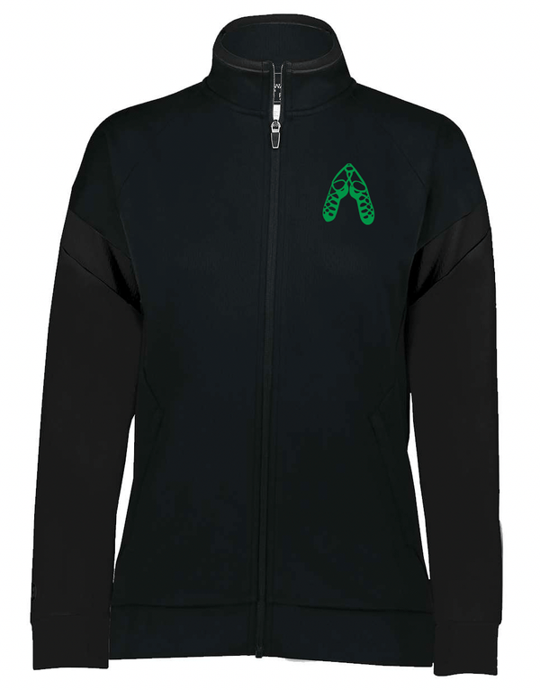 Custom Apparel - Screen Printing - Hubbardston Dance Fall 2023 - Adult Women's Holloway Full - Zip Jacket - Zip - Hubbardston Dance Fall 2023 - 14783