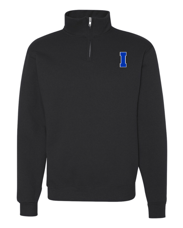 Custom Apparel - Screen Printing - Jefferson Elementary - Adult Unisex 1/4 Zip Sweatshirt - Jefferson Elementary - 16192