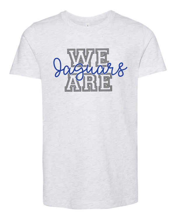 Custom Apparel - Screen Printing - Jefferson Elementary - Youth T-Shirt (We Are Jaguars) - Jefferson Elementary - 16192