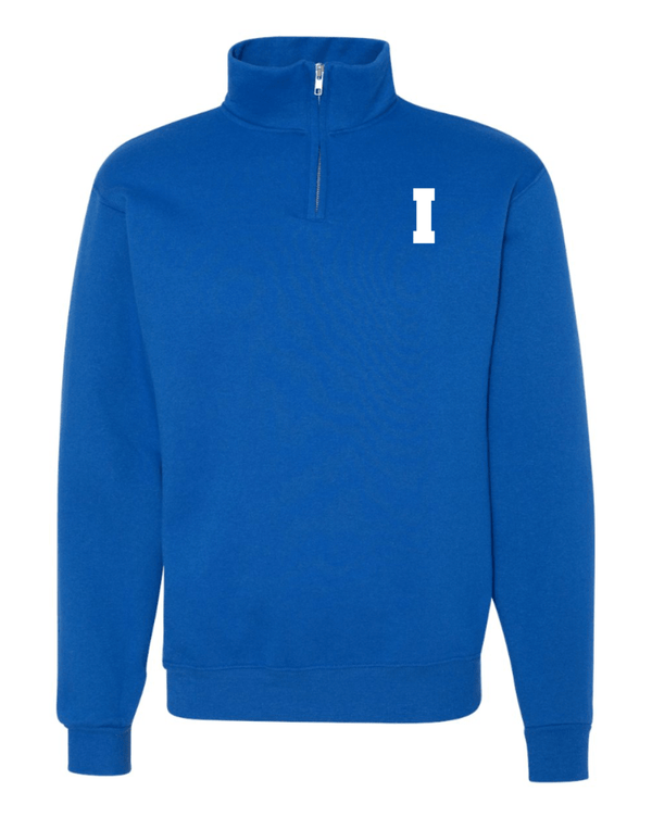 Custom Apparel - Screen Printing - Jefferson - Unisex 1/4 Zip Sweatshirt - Jefferson - 15069