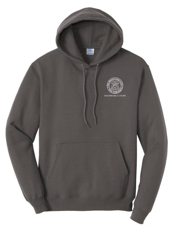 Custom Apparel - Screen Printing - Kent County Court - Tall Fleece Core Hoodie - Kent County Court - 16394