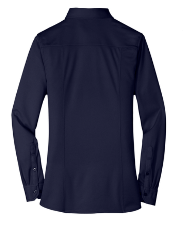 Custom Apparel - Screen Printing - Kent County Court - Women's Dimension Knit Dress Shirt - Kent County Court - 16394