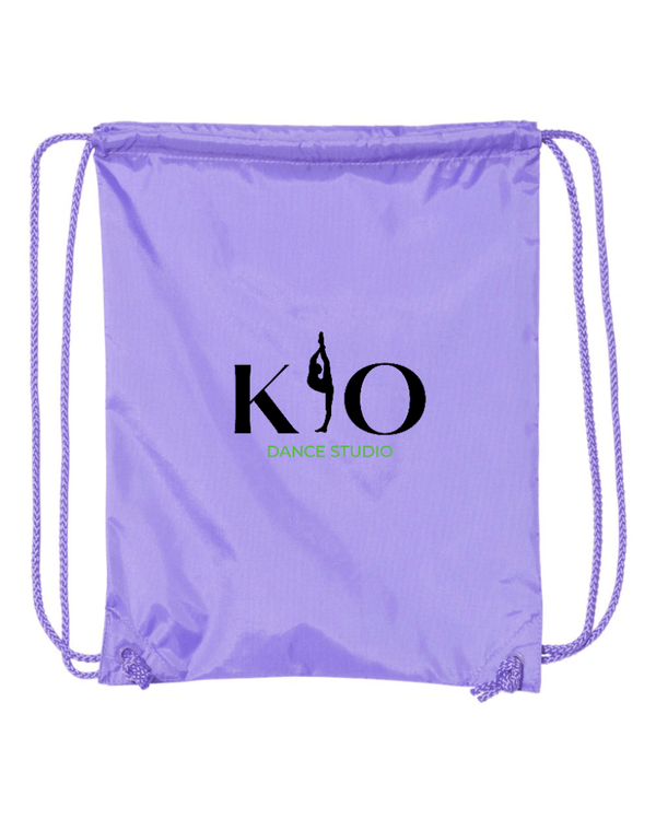 Custom Apparel - Screen Printing - Kick It Out Dance - Personalized Logo Drawstring Bag - Kick it Out Dance - 16241