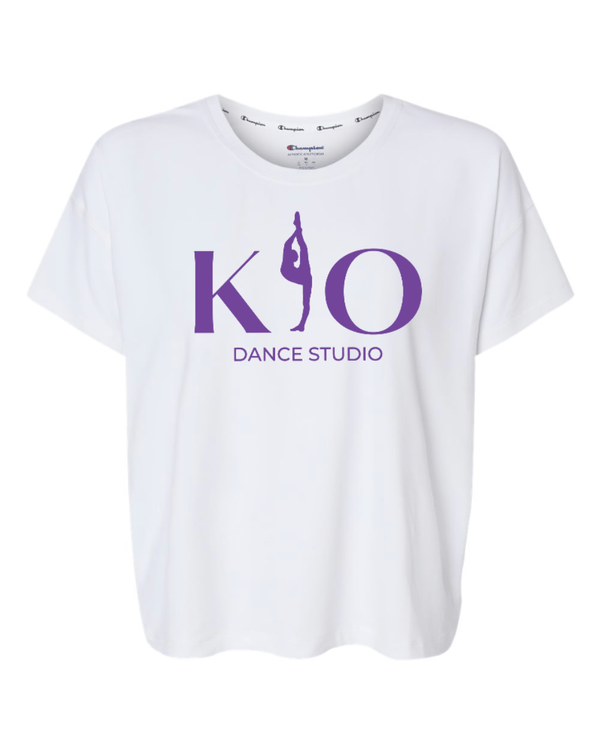 Custom Apparel - Screen Printing - Kick it Out Dance - Women's Champion "Soft Touch" Shirt - Kick it Out Dance - 15666