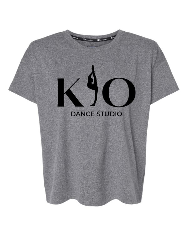 Custom Apparel - Screen Printing - Kick it Out Dance - Women's Champion "Soft Touch" Shirt - Kick it Out Dance - 15666