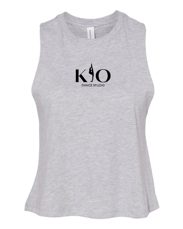 Custom Apparel - Screen Printing - Kick It Out Dance - Women's Crop Logo Tank - Kick it Out Dance - 16241