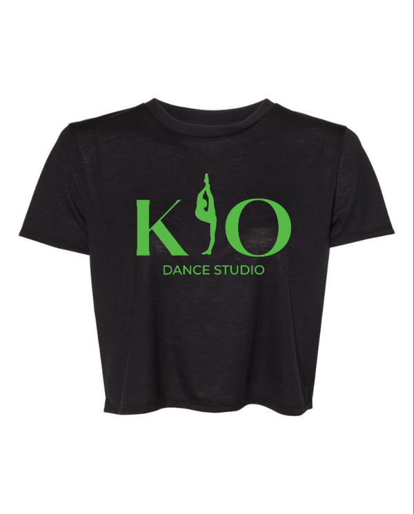 Custom Apparel - Screen Printing - Kick It Out Dance - Women's Cropped Logo T-Shirt - Kick It Out Dance - 15787