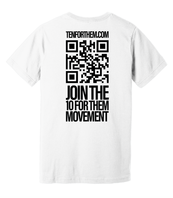 Custom Printed Apparel | Kids Alive - Ten for Them | Adult Unisex T-Shirt - Kids Alive - Ten for Them - 18088