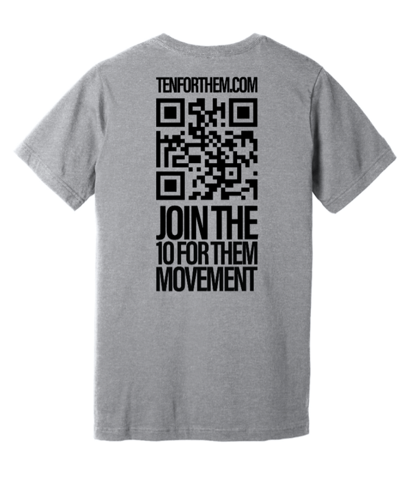 Custom Printed Apparel | Kids Alive - Ten for Them | Adult Unisex T-Shirt - Kids Alive - Ten for Them - 18088