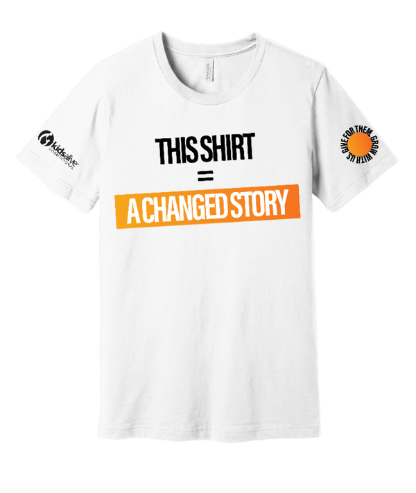 Custom Printed Apparel | Kids Alive - Ten for Them | Adult Unisex T-Shirt - Kids Alive - Ten for Them - 18088