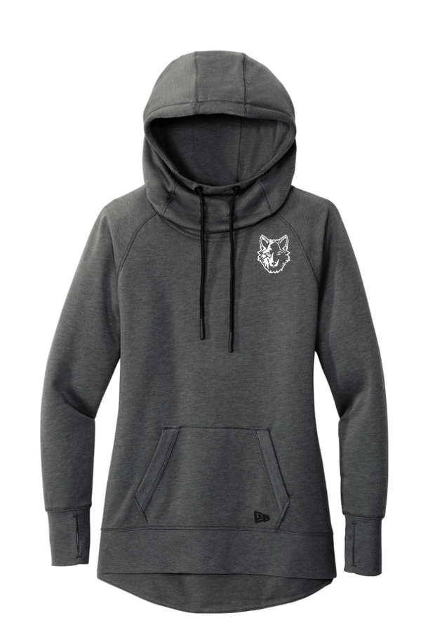 Custom Apparel - Screen Printing - Kinawa Middle School - Ladies Tri - Blend Fleece Pullover Hoodie - Kinawa Middle School - 14710