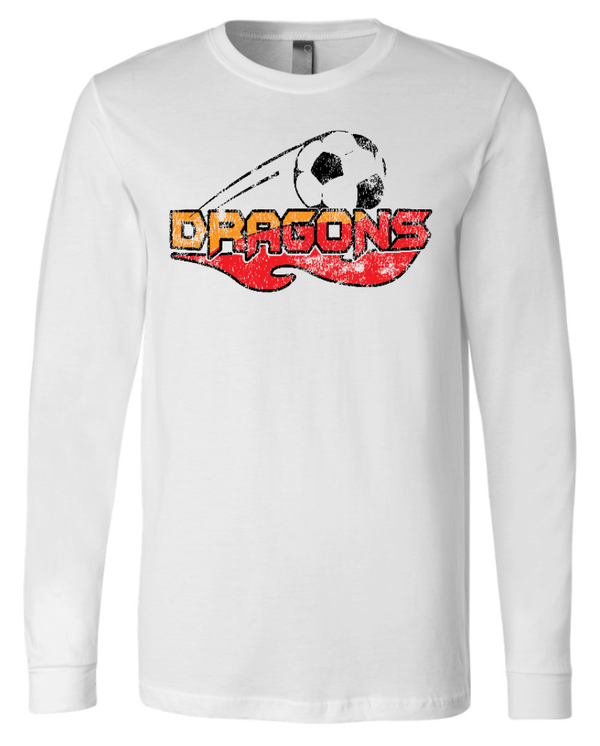 Custom Printed Apparel | LA Dragons Fall 2025 - Adult Long Sleeve Tee (Multiple Color Options) - LA Dragons Fall 2025 - 18449