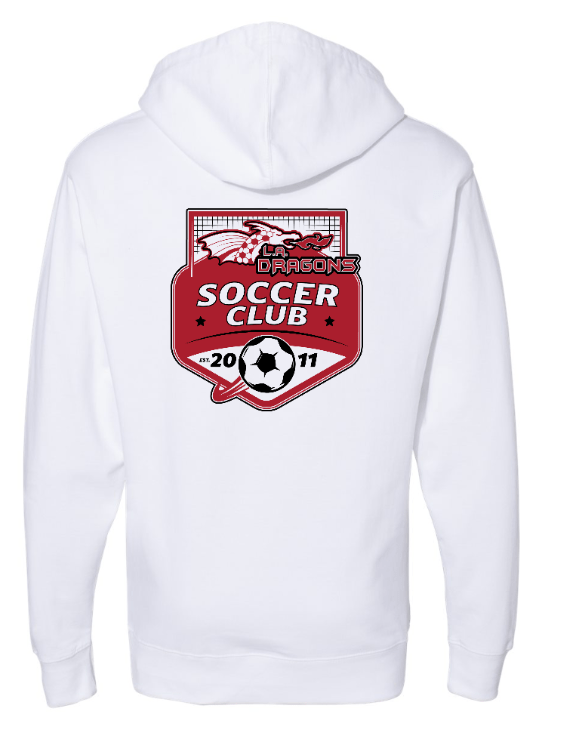 Custom Apparel - Screen Printing - LA Dragons - Soccer Camp - Hooded Sweatshirt - Hooded Sweatshirt - LA Dragons Soccer Camp - 14634