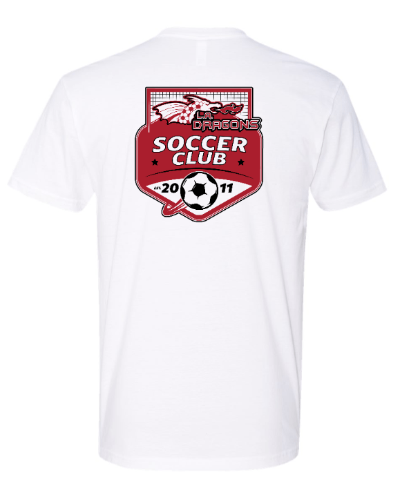 Custom Apparel - Screen Printing - LA Dragons - Soccer Camp - Unisex T-Shirt - T-shirt - LA Dragons Soccer Camp - 14634