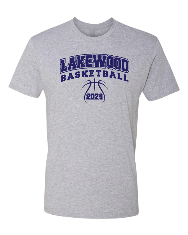 Custom Apparel - Screen Printing - Lakewood Basketball - Unisex Adult T-Shirt - Lakewood Basketball - 15099