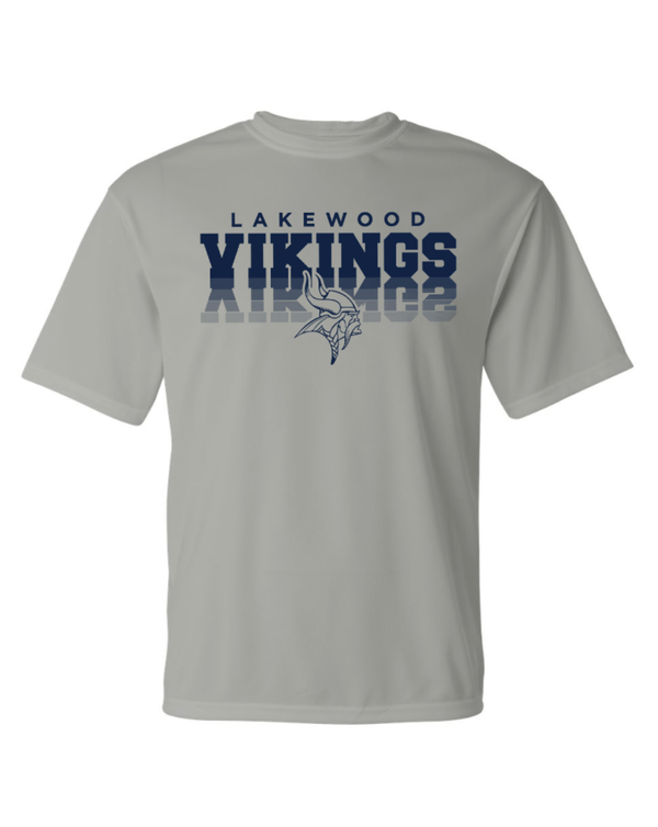 Custom Apparel - Screen Printing - Lakewood Vikings - Unisex Performance T-Shirt (Mirror Design) - Lakewood vikings