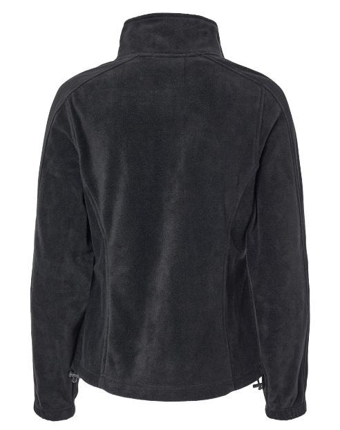 Custom Apparel - Screen Printing - Library of Michigan - Women's Fleece Full Zip Jacket - Library of Michigan - 17783