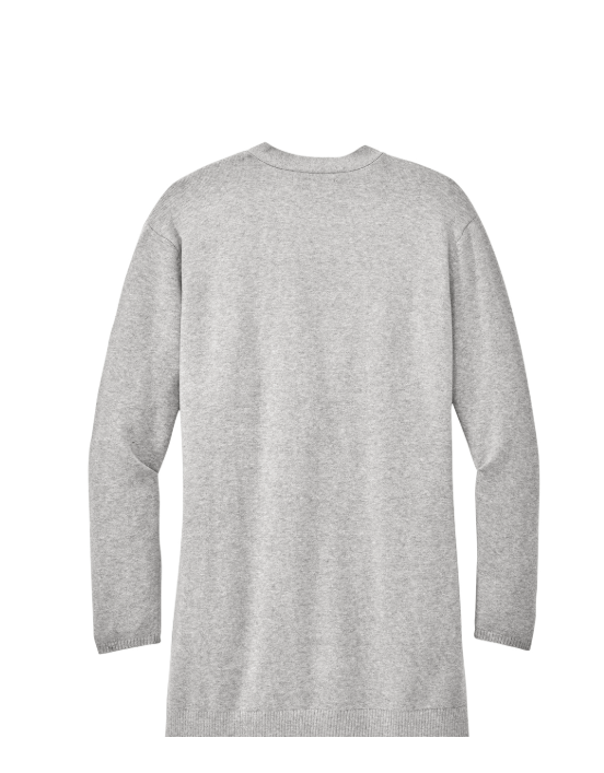 Custom Apparel - Screen Printing - Library of Michigan - Women's Open Front Cardigan Sweater - Library of Michigan - 17783