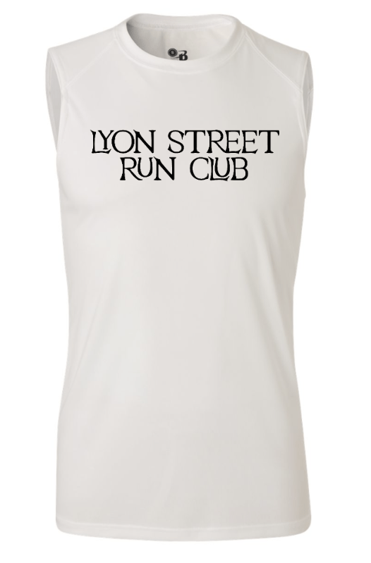 Custom Apparel - Screen Printing - Lyon Street Run Club Fundraiser - Adult Unisex Sleeveless T-Shirt - Lyon Street Run Club Fundraiser - 16320