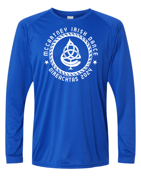 Custom Apparel - Screen Printing - McCartney Irish Dance - Performance Long Sleeve T-Shirt - McCartney Irish Dance - 16765